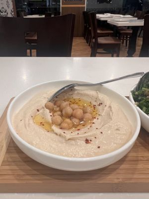Hummus   at Aleppo's Kitchen in Anaheim