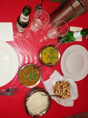 Indian beer and delicious food at Tandoori Nights in Cairns