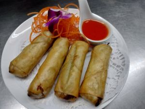 Egg Rolls at Thai on Ventura in Encino