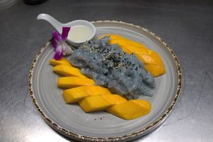 Mango Sticky Rice at Thai on Ventura in Encino