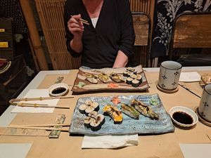 Sushi at Yamane in Barcelona