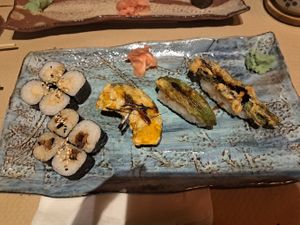 Heerlijke kleine gerechtjes at Yamane in Barcelona