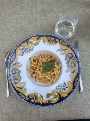 Busiate alla trapanese (végétarien)   at Quid Gusto Siciliano in Palermo
