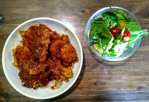 pakora bowl at Gopinatha in Tokyo