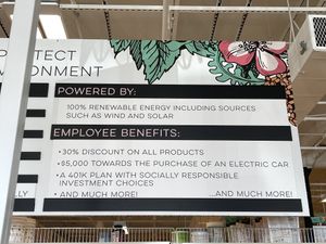   at MOM's Organic Market in Burlington