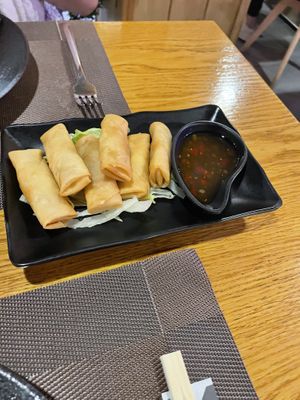 Spring rolls  at Tai Lang Ramen in Alicante
