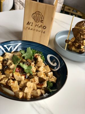 Mapo tofu (vegan)  at NiHao Teahouse in Newcastle Upon Tyne