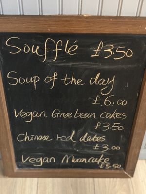 Dessert menu   at NiHao Teahouse in Newcastle Upon Tyne