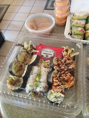 Inari pockets at The Avocado Pit - Ahimsa Sushi in Windsor