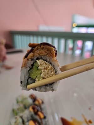 Black dragon at The Avocado Pit - Ahimsa Sushi in Windsor