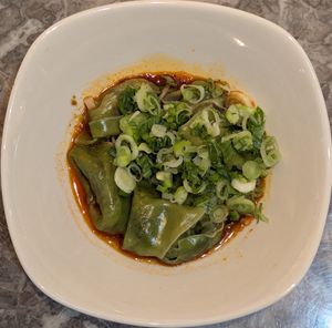 Vegan Spicy Wontons at Din Tai Fung - Pioneer Place in Portland