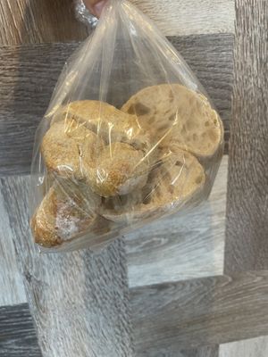 Sliced baguettee  at Cawaii Bread & Coffee in Tokyo