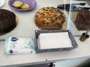 Banco dolcì   at Zeit W Zaatar in Rome