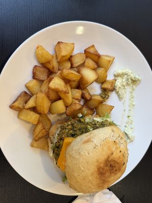 Burger Mango & Caoba  at Mango & Caoba in Barcelona