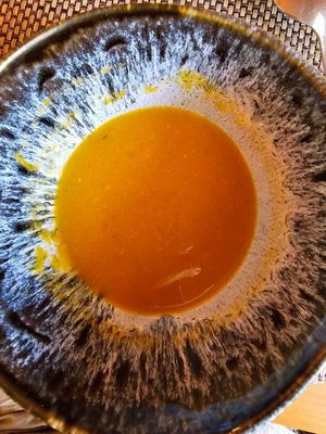 Lunch menu 11Jun2024 Euro 13.50: soup, main, dessert w coffee (& water) at Casa Almeida in Caminha