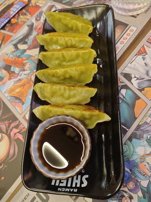 Gyozas at Ramen Shifu - Gran Via in Valencia