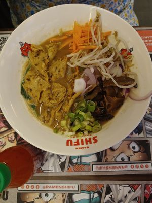 Miso ramen at Ramen Shifu - Gran Via in Valencia