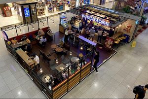 View from upstairs  at MNL - Seattle's Best Coffee - T3 in Pasay City