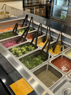 Vegetable Toppings   at ON + ON in Torrance