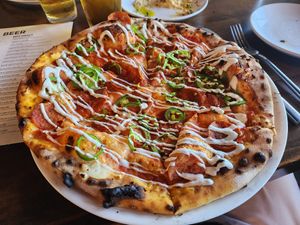  at Fired Pizza in Stockton