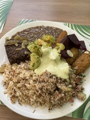   at Super Vegetariano - Aparecida in Santos