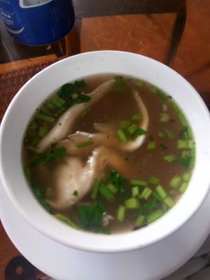 Complimentary soup at Tu Hanh in Da Lat