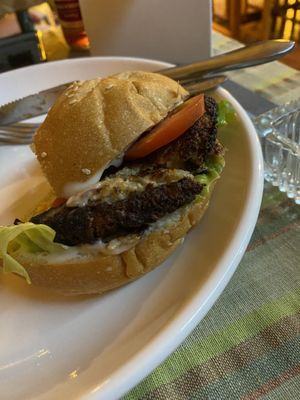   at Veggie's in Vang Vieng