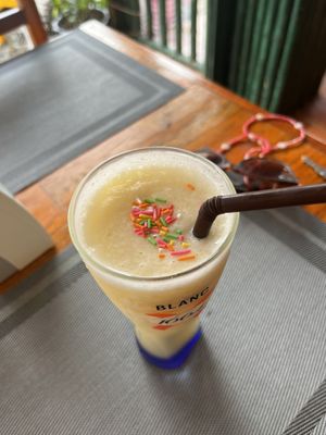   at Veggie's in Vang Vieng