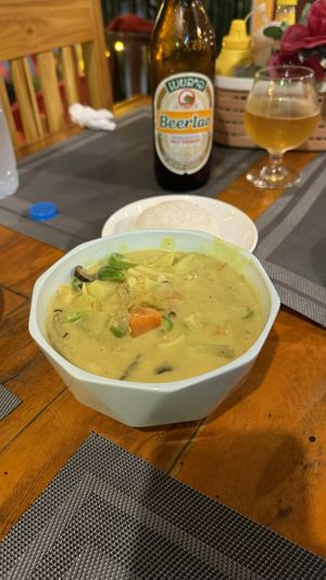   at Veggie's in Vang Vieng