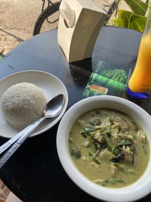   at Veggie's in Vang Vieng