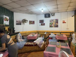 Interior   at Veggie's in Vang Vieng