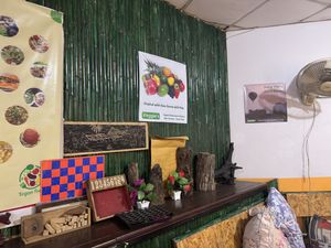 Inside  at Veggie's in Vang Vieng