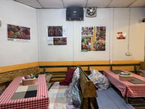 Inside  at Veggie's in Vang Vieng