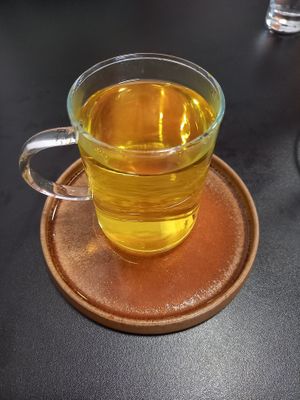 Safran Tee at Neues Stadtcafe in Ochsenfurt