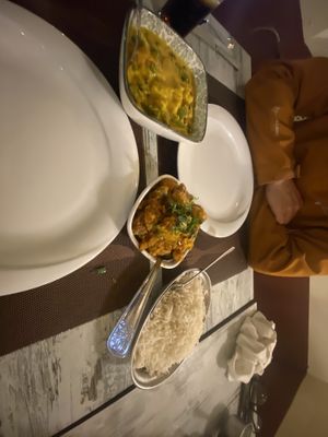   at Curry Palace in Javea