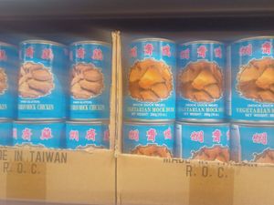 Mock meat at Kam Yuen Supermarket in Brussels