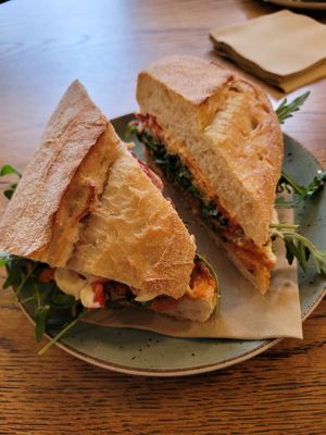 Pickled pepper& fancy figs at Parrhesia Cafe in Groningen