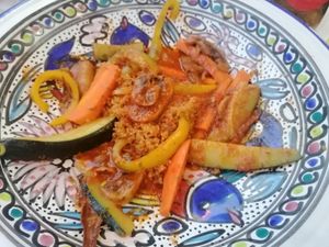 Cous Cous di quinoa at Inka Wasi Peruvian Restaurant in San Vito Lo Capo