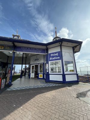 Outside the shop  at 1901 Fish & Chips in Eastbourne