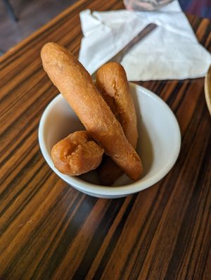 Dumplings at St Mary's Kitchen in Bristol