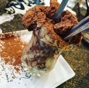 tiramisu  at Carmen Ragosta in Paris