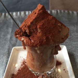 Beat tiramisu in the world I swear at Carmen Ragosta in Paris