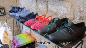 Some of the vegan shoes on offer at Carmen Ragosta. at Carmen Ragosta in Paris