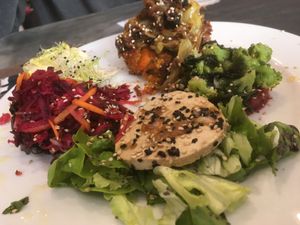 Everything well seasoned!  at Carmen Ragosta in Paris