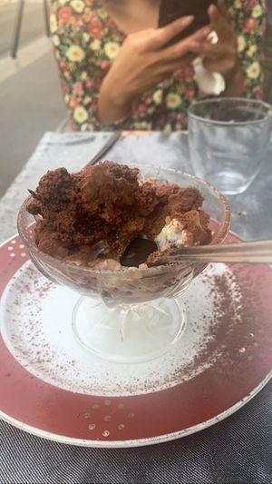 Douceur et legerté : Tiramisu  at Carmen Ragosta in Paris