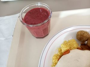 Heidelbeer-Hafer-Joghurt at Mensa Am Hubland in Wurzburg