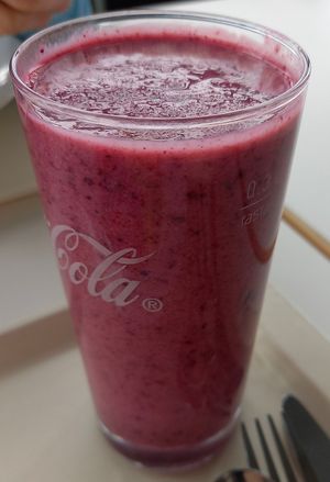 Beeren Lassi at Mensa Am Hubland in Wurzburg