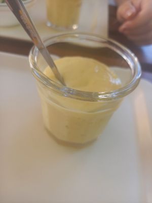 Mango Dessert at Mensa Am Hubland in Wurzburg