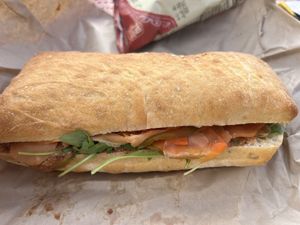 Veggie Sandwich  at BoardWalk Bakery in Orlando