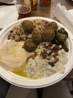 Piatto misto vegano  at La Terrasanta in Turin